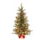 3ft. Pre-Lit Fraser Fir Artificial Christmas Tree, Clear Lights